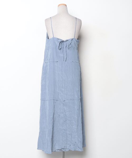 LE CIEL BLEU（ルシェルブルー） キャミソールワンピース 36 ブルー