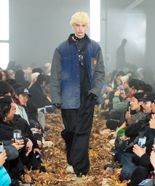 KHOKI（コッキ） コート ジャケット Vintage-effect work coat メンズ