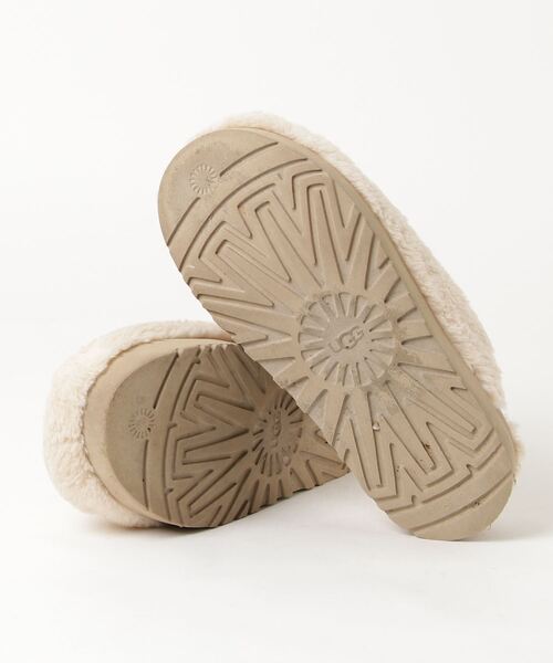 「UGG」 フラットサンダル 25cm ベージュ レディース_画像3