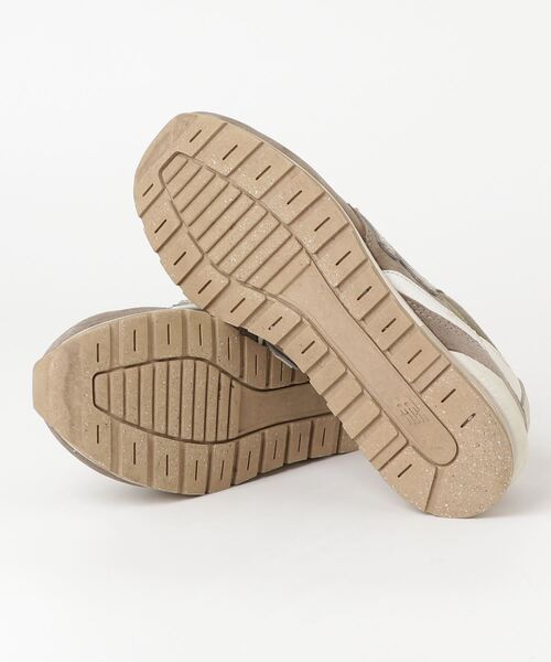 「New Balance」 ローカットスニーカー 23.5cm ベージュ メンズ_画像3