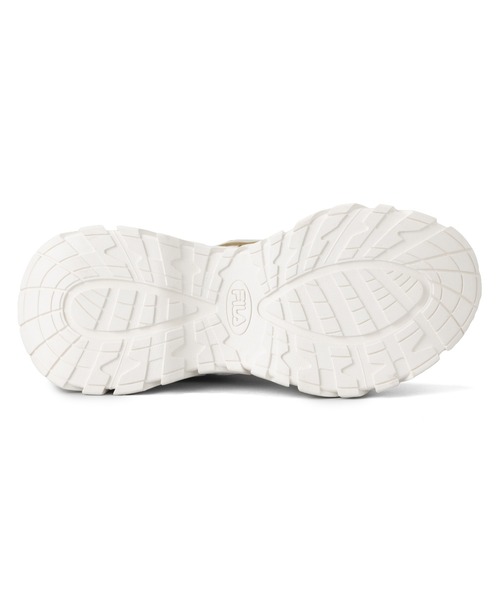 「FILA」 ハイカットスニーカー 25.0cm グレー レディース_画像8