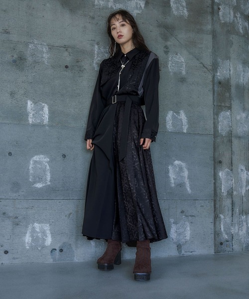 HARE（ハレ） ブラウス シャツ アシメJQプリーツシャツ(HARE