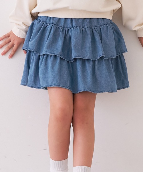coca（コカ） スカート キッズ フリルミニスカート キッズ 子供服