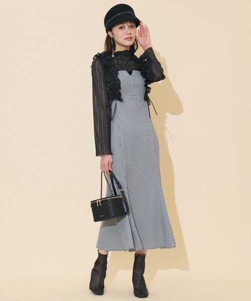 WILLSELECTION（ウィルセレクション） ワンピース フリルショルダー