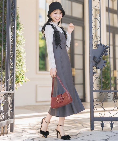 WILLSELECTION（ウィルセレクション） ワンピース フリルショルダー