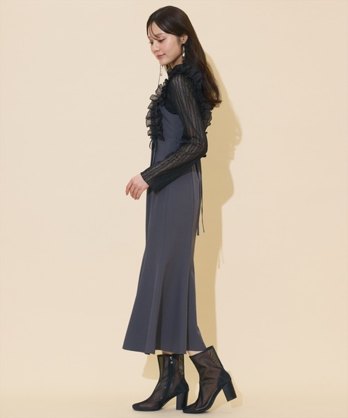 WILLSELECTION（ウィルセレクション） ワンピース フリルショルダー