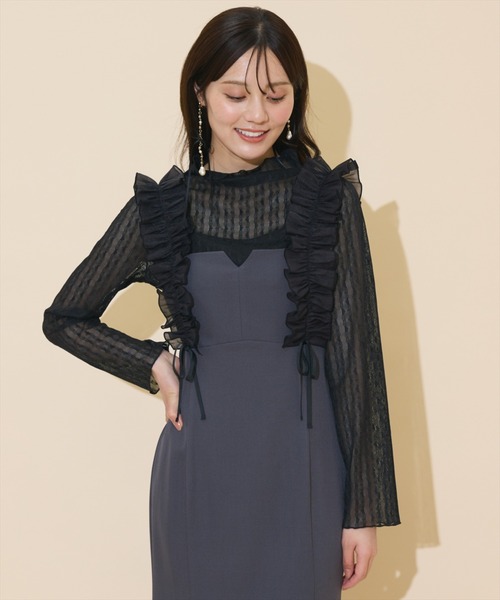 WILLSELECTION（ウィルセレクション） ワンピース フリルショルダー