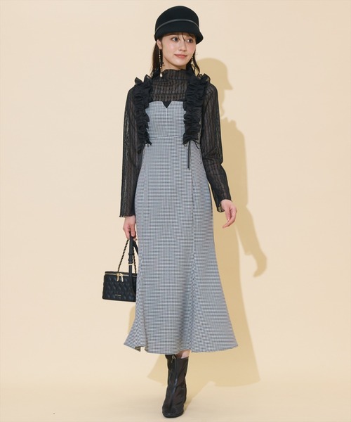 WILLSELECTION（ウィルセレクション） ワンピース フリルショルダー