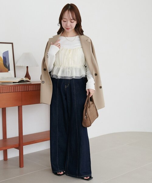 Discoat（ディスコート） ジャケット テーラードジャケット Wブレスト