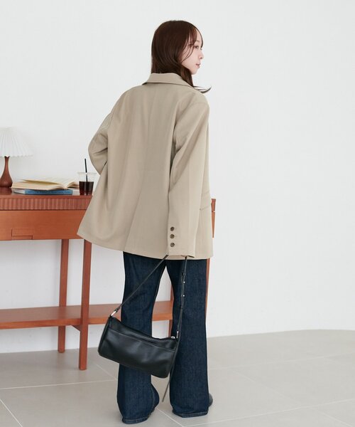 Discoat ジャケット テーラードジャケット Wブレストテーラード