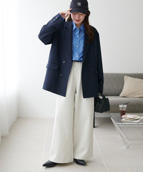 Discoat（ディスコート） ジャケット テーラードジャケット Wブレスト