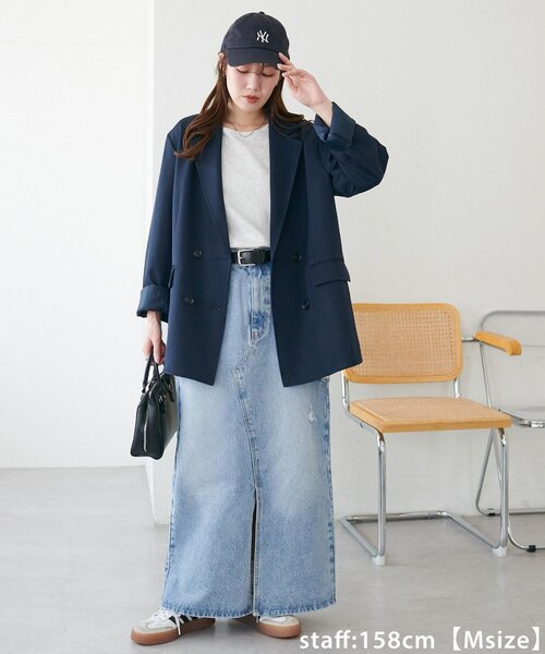 Discoat（ディスコート） ジャケット テーラードジャケット Wブレスト