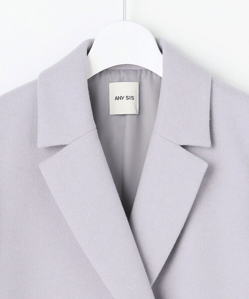 ANY SIS（エニィスィス） コート チェスターコート ウールライクロング