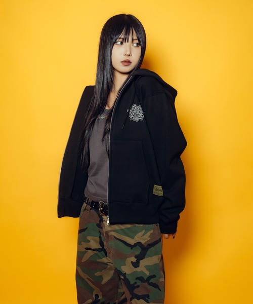 Subciety（サブサエティ） ベスト ジレ Club zip hoodie メンズ