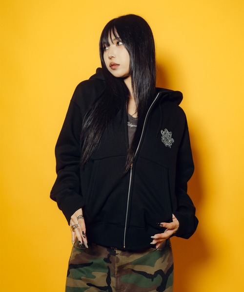 Subciety（サブサエティ） パーカー Club zip hoodie メンズ