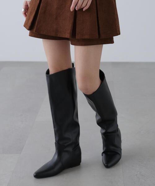 FREE'S MART（フリーズマート） ブーツ フラットロングブーツ