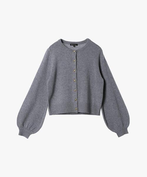 【期間限定価格・agnès b. 】ダークグレー カーディガン To b. by agnes カーディガン ラブリーカーディガン レディース