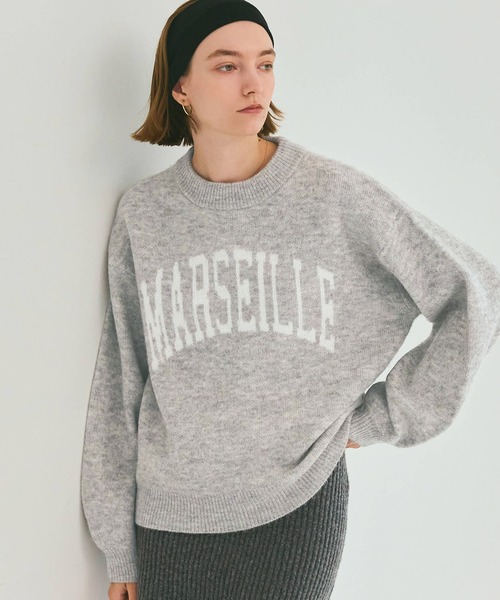 ✨美品✨ イヴサンローラン Vネックアンサンブルニット ワイン ✨美品✨ イヴサンローラン Vネックアンサンブルニット ワイン