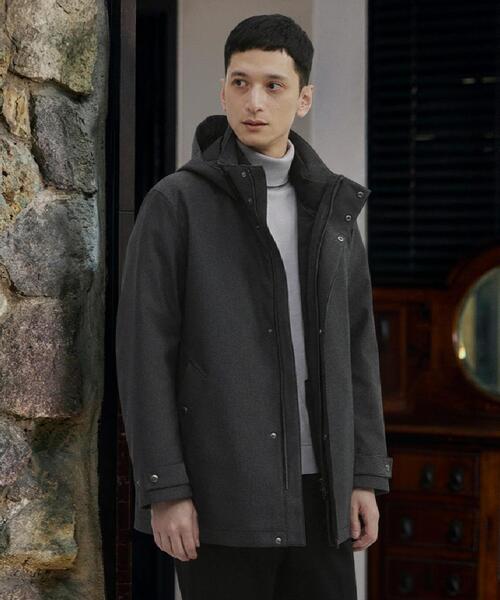 TAKEO KIKUCHI（タケオキクチ） ブルゾン アウター 「3WAY」ドビー