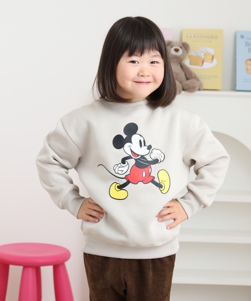 FUNALIVE（ファンアライブ） トレーナー MICKEYMOUSE 裏起毛トレーナー
