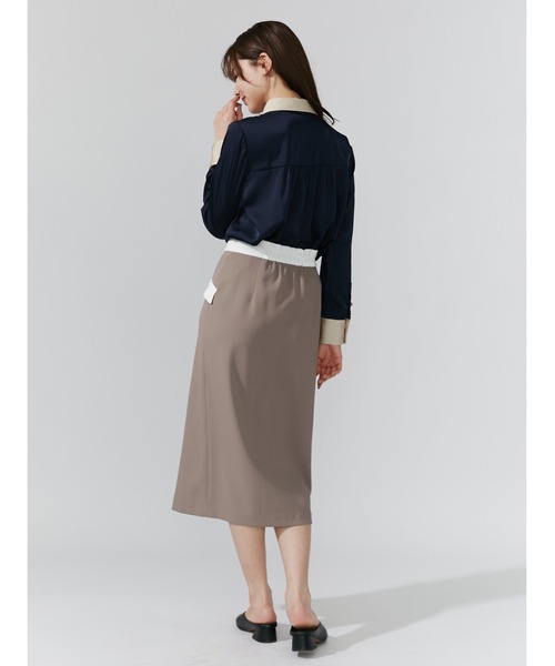 「TONAL」 長袖ブラウス 38 ホワイト レディース_画像6