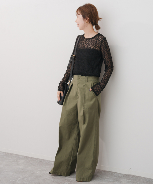 Spick＆Span（スピック アンド スパン） tシャツ 「追加」ストレッチ