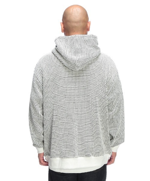 パーカー PLEGGI (プレッジ) BIGワッフル フルジップ メンズ