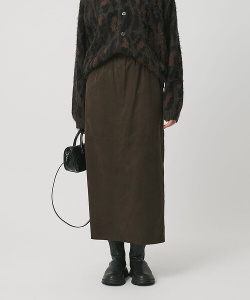 BEAUTY＆YOUTH UNITED ARROWS スカート スエードライク Iライン