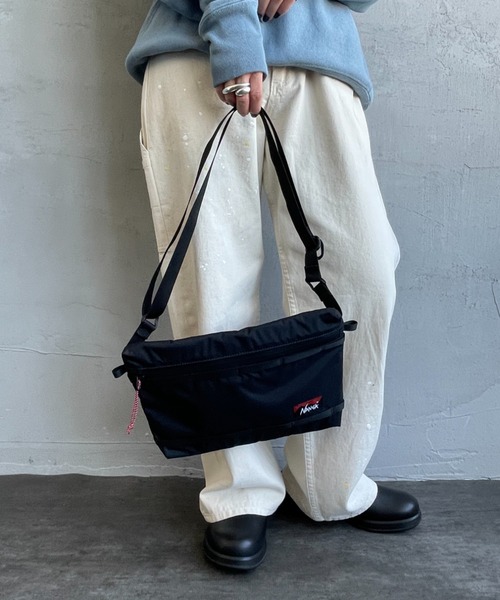 NANGA（ナンガ） ショルダーバッグ バッグ ワンポイントロゴ オーロラ