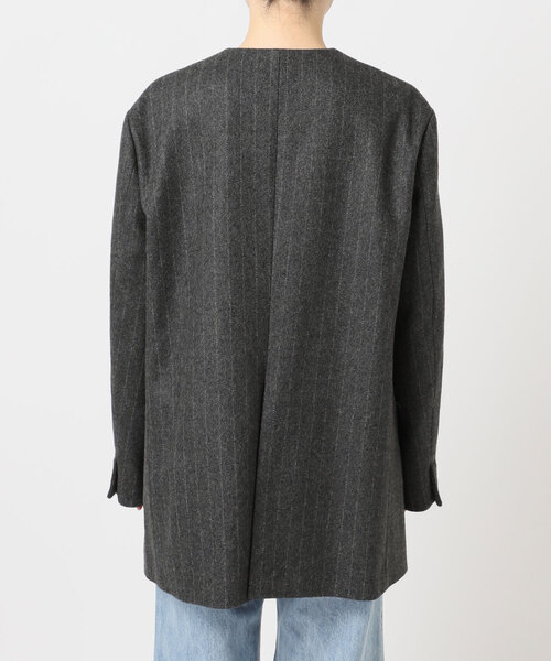 plage（プラージュ） ジャケット ノーカラージャケット R'IAM メルトン