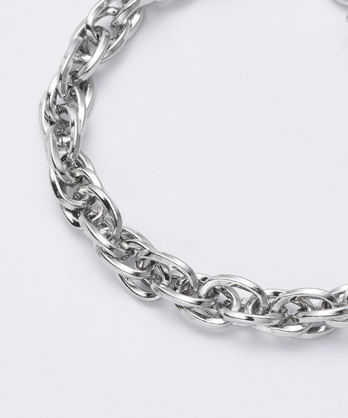 シルバー ツイストチェーン ブレスレット 約20cm シルバー925 ツイストチェーン ブレスレット レディース 女性 シルバー