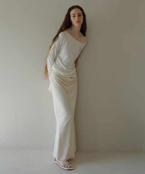 ETRE TOKYO（エトレトウキョウ） ロングスカート S ブラック