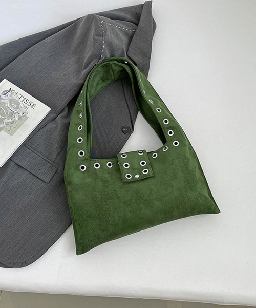 ショルダーバッグ バッグ メタルフックショルダーバッグ/Y2K/エッジ/トレンド レディース | lulufa | 12