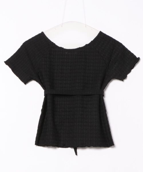 「TINA:JOJUN」 半袖カットソー M サックスブルー レディース_画像2