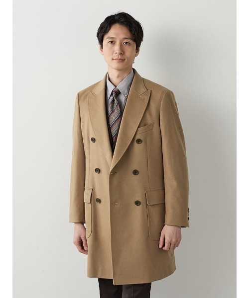 新品未使用品　Perfect Suit FActory 国産チェスターコート Perfect Suit FActory（パーフェクト スーツ ファクトリー