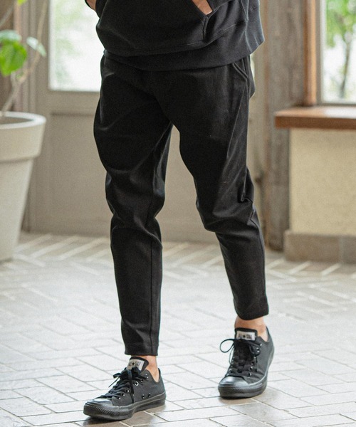 「CAMBIO」 イージーパンツ L ブラック メンズ_画像3