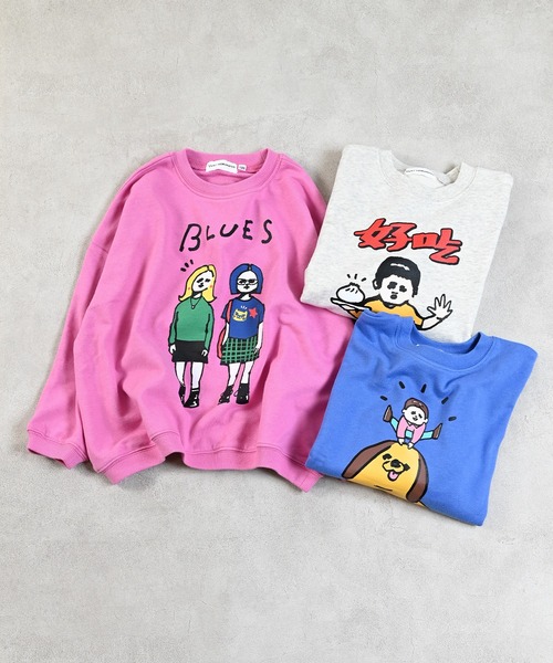 「MARKEY'S」 「KIDS」スウェットカットソー 80 オフホワイト キッズ_画像2