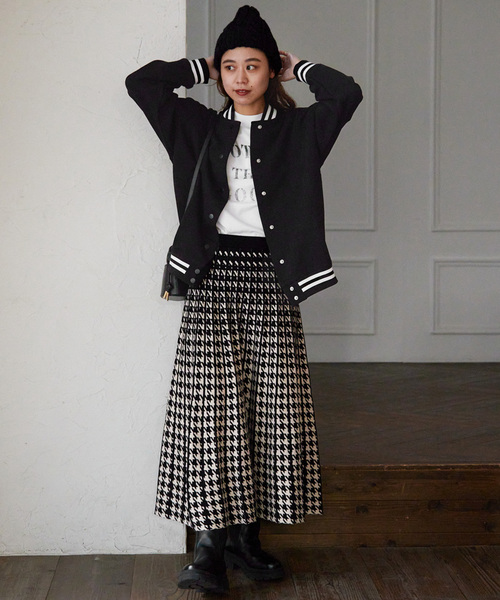 「Torrazzo Donna」 プリーツスカート FREE ブラック レディース_画像2