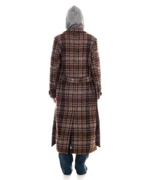 BEEDEN トレンチコート コート BOXY DOUBLE LONG COAT レディース 