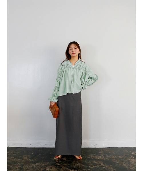 「Katrin TOKYO」 ロングスカート X-SMALL ベージュ レディース_画像9