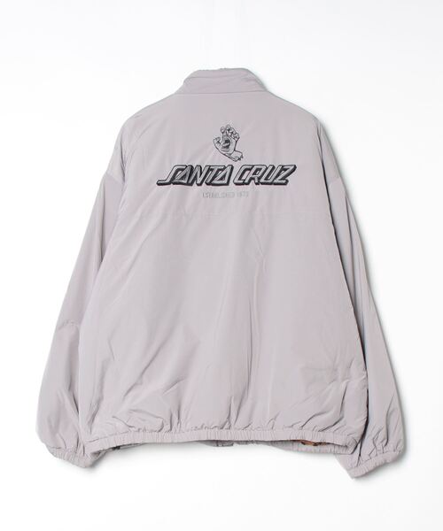 「SANTA CRUZ」 ブルゾン M ライトグレー メンズ_画像5