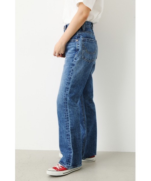 「RODEO CROWNS WIDE BOWL」 デニムパンツ 27inch ライトブルー レディース_画像2