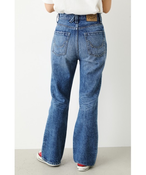 「RODEO CROWNS WIDE BOWL」 デニムパンツ 27inch ライトブルー レディース_画像3