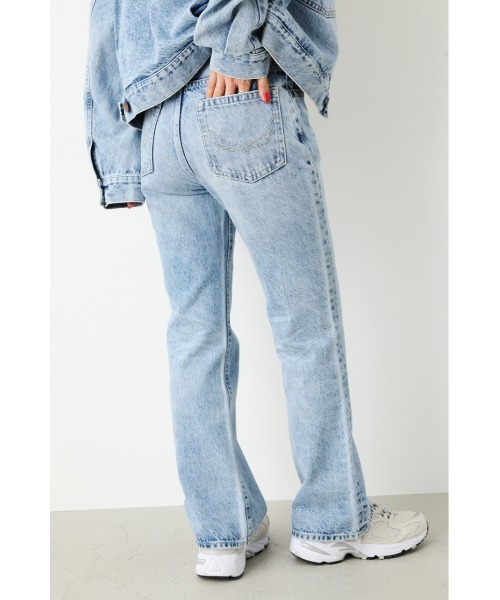 「RODEO CROWNS WIDE BOWL」 デニムパンツ 27inch ライトブルー レディース_画像7