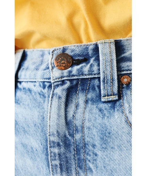 「RODEO CROWNS WIDE BOWL」 デニムパンツ 27inch ライトブルー レディース_画像8