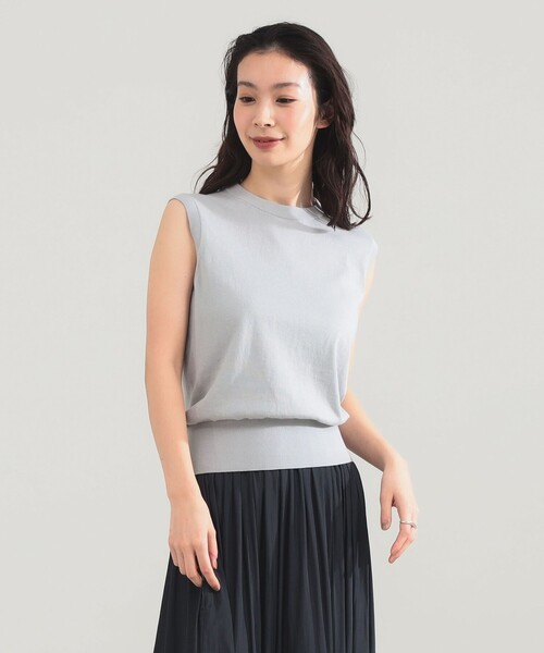 【美品】Demi-Luxe BEAMS オフショルダーノースリーブニット Demi-Luxe BEAMS（デミルクス ビームス）オフショルダー プルオーバー