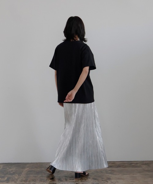 「hellam」 半袖Tシャツ FREE オフホワイト レディース_画像2