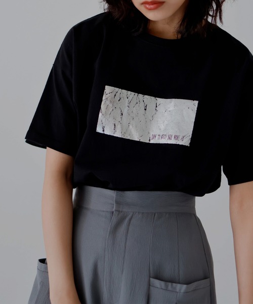 「hellam」 半袖Tシャツ FREE オフホワイト レディース_画像8