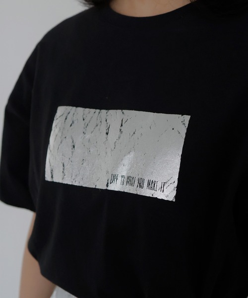 「hellam」 半袖Tシャツ FREE オフホワイト レディース_画像9