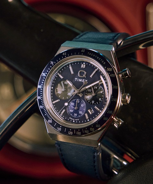 腕時計 TIMEX/タイメックス Q Chrono 腕時計 TX-TW2Y36100 メンズ メンズの画像